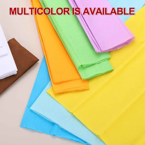 Miniatura 4 de MECCANIXITY Rollo de papel crepé de 3.3 pies de largo 20 pulgadas de ancho para ceremonia de boda, decoración de varios festivales grandes