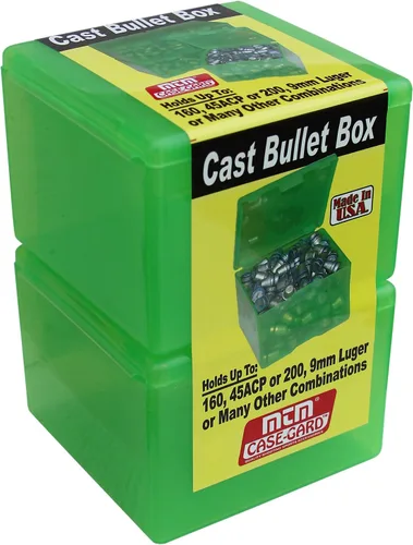 Miniatura 2 de MTM Caja de bala fundida (verde transparente)