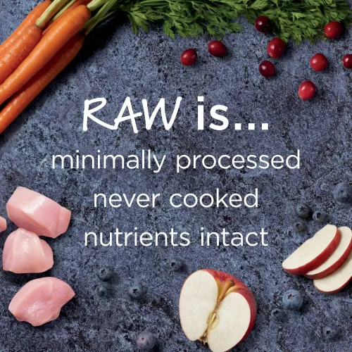 Miniatura 5 de Instinct Raw Boost, alimento seco natural para perros con trozos liofilizados, alta proteína y receta sin granos, pollo real, bolsa de 4 libras
