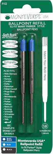 Miniatura 3 de Monteverde Ballpoint Refill to Fit Parker Ballpoint Pens (P15)
