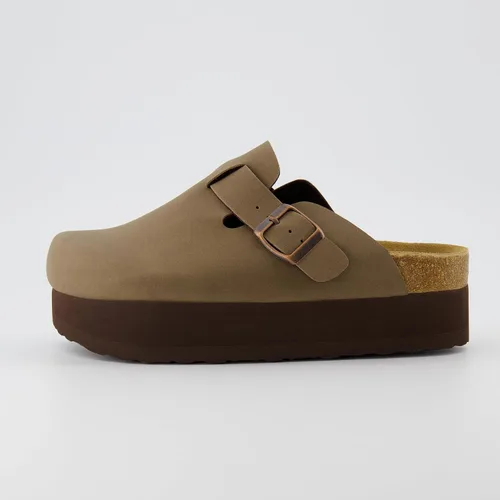 Miniatura 2 de CUSHIONAIRE Women's Loom Cork Footbed Platform Clog with +Comfort, Wide Widths Available