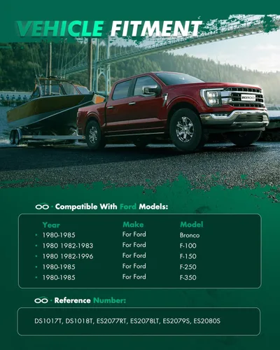 Miniatura 2 de SCITOO 6 piezas de extremos de barra de dirección de suspensión para Ford F-150 RWD 1980-1996
