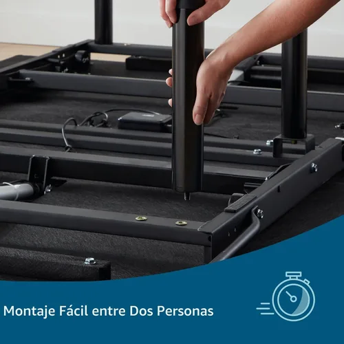 Miniatura 6 de Lucid Base ajustable L150 - Base de cama con inclinación de cabeza y pie - Control remoto inalámbrico - Motor silencioso premium, tamaño Queen