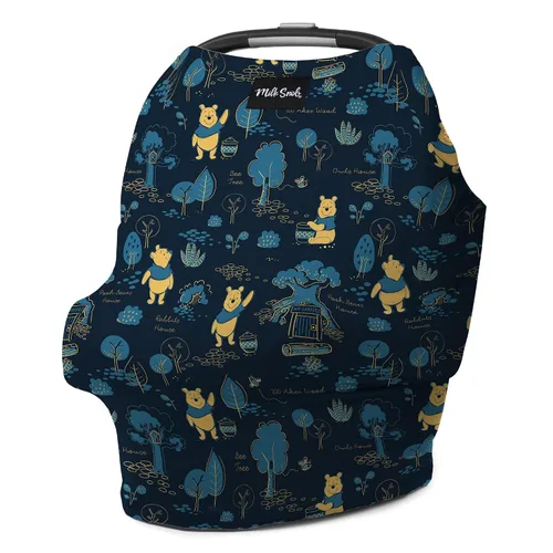 Miniatura 16 de Milk Snob Disney Un Deseo Hecho Realidad 5-en-1 Cubierta para Bebé, para Lactancia, Asiento de Coche, Portabebé, Cochecito, Silla Alta, Cesta