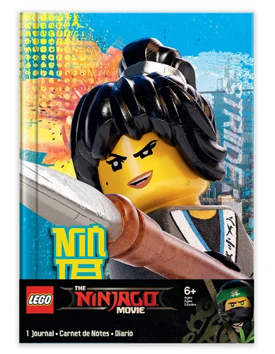 Miniatura 2 de IQ Lego Ninjago Movie NYA - Cuaderno de notas (96 páginas) Tapa dura