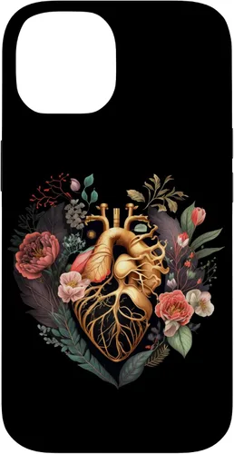 Miniatura 4 de Anatomical Heart and Flowers for Your Love Case for iPhone 17