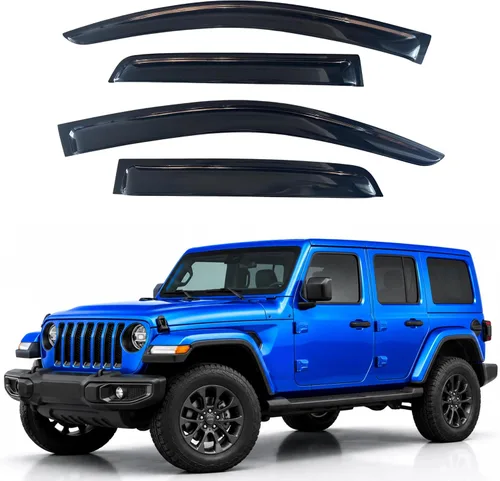 Miniatura 78 de Visor para ventana IG para Hyundai Venue 2020-2023, protector contra la lluvia, adhesivo extra duradero, deflector de viento para lado
