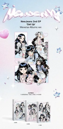 Miniatura 2 de NewJeans - 2º EP Get Up [Ver. Álbumes Weverse] (Ver. aleatoria)