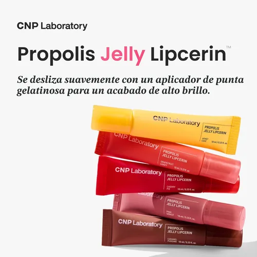 Miniatura 2 de CNP Propolis Jelly Lipcerin™ - 01 Honey Cake, bálsamo labial y brillo hidratante con miel de manuka + ácido hialurónico, rellenos para calcetines