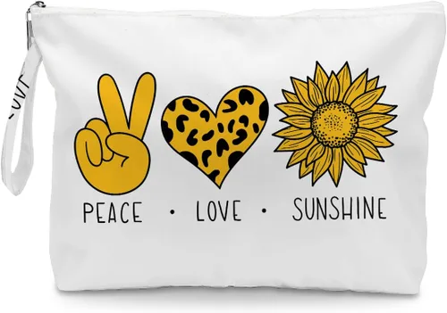 Miniatura 16 de Fokongna Bolsa húmeda de corazón de amor, bolsa de maquillaje de viaje, impermeable, gran capacidad para mujeres, niñas, mamá, hermana, amigos