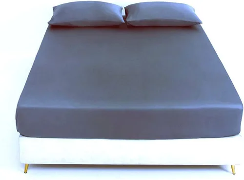 Miniatura 5 de Sábana bajera ajustable de 1 pieza de calidad hotelera, lujosa y suave, sábana inferior de calidad egipcia con bolsillo profundo de hasta 16