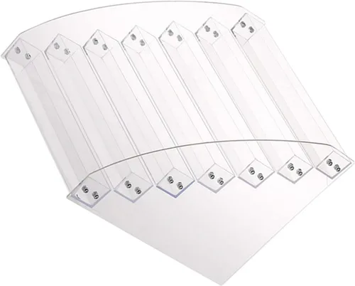 Miniatura 7 de Organizador de esmalte de uñas, bandeja de acrílico transparente para botellas de esmalte de uñas, soporte de mesa, soporte de almacenamiento