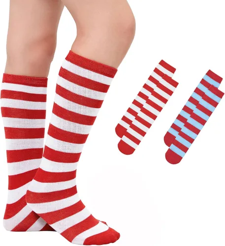 Miniatura 42 de Century Star Calcetines de fútbol de algodón para niños y jóvenes, calcetines de tubo suave, hasta la rodilla, calcetines deportivos largos