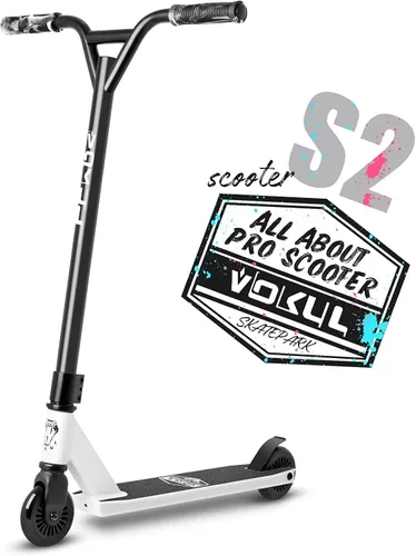 VOKUL Patinete Pro Completo para niños, niños y niñas adolescentes desde 6 años - Patinete de acrobacias Pro Stunt para trucos de estilo libre -