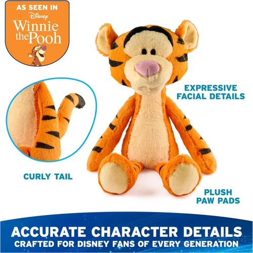 Miniatura 4 de GUND Disney Oficial Tigger Toothpick de Peluche, Winnie The Pooh, Animal de Peluche Tigger para Edades de 1 Año en Adelante, Naranja, 15