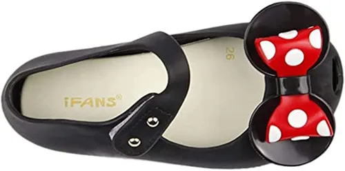 Miniatura 4 de iFANS - Sandalias de princesa para niñas, diseño de lunares