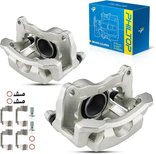 Miniatura 94 de PHILTOP Pinza de freno delantera compatible con S10 1982-2003, Sonoma 1991-2003, Camaro 1982-1992, El Camino 1978-1987, Monte Carlo 1978-1988