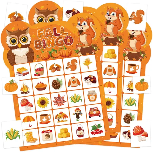 Miniatura 6 de Juego de bingo de animales del alfabeto, 24 jugadores, tarjetas de bingo de animales con reconocimiento de letras, tarjetas de juego de bingo