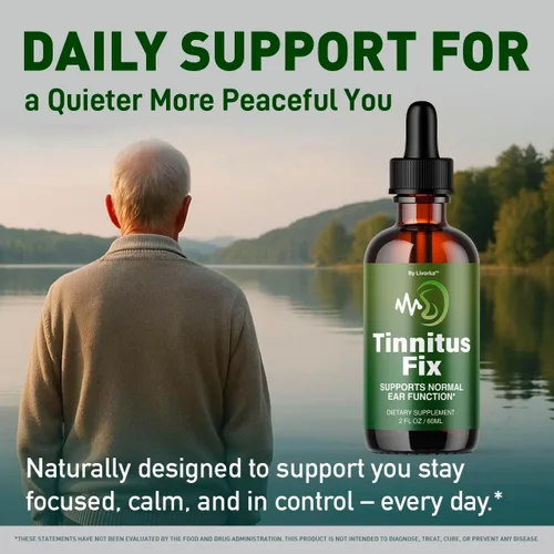 Miniatura 6 de TinnitusFix Drops - Oficial TinnitusFix Advanced Liquid Hearing Support Drop, suplemento totalmente natural Vitaminas para oído y audición