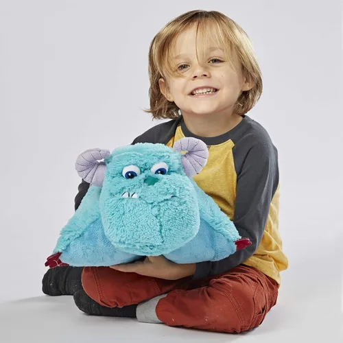 Miniatura 3 de Pillow Pets Animal de Peluche Sulley de Monsters Inc de 16 pulgadas, Juguete de Peluche de Disney Monsters University Regalo para Niños