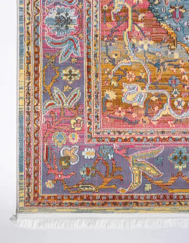 Miniatura 8 de Unique Loom Baracoa Collection - Alfombra Miramar (2' 2" x 3' 1", Celeste/Azul)