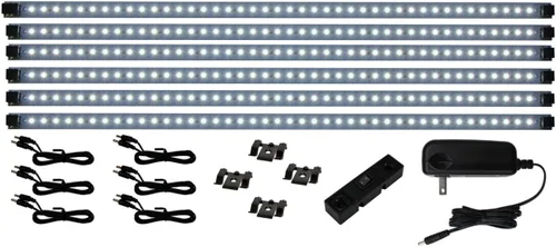 Miniatura 5 de Inspired LED - Pro Series 42 LED Super Deluxe Kit - 3000K Blanco Cálido - Kit de iluminación para debajo del gabinete LED Plug in