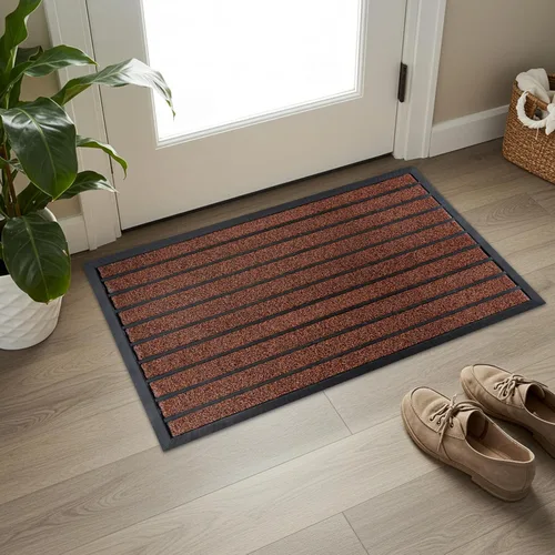 Miniatura 30 de ubdyo Alfombra Extra Duradera para Puerta - Alfombras de Bienvenida para Exterior Antideslizante - Alfombra Antideslizante para Entrada Marrón