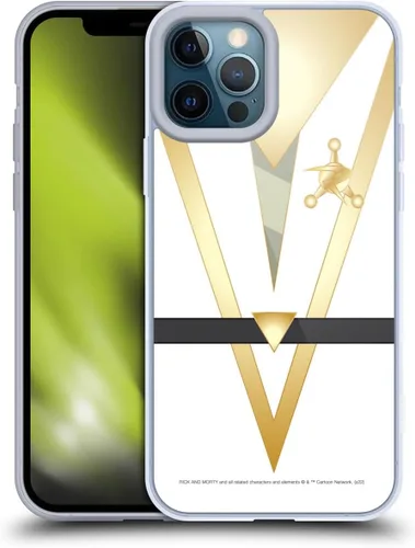 Miniatura 50 de Head Case Designs Funda de gel con licencia oficial de Rick and Morty Aliens Season 3 [protección de grado militar] compatible con Apple iPhone 12