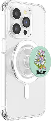 Miniatura 3 de Disney Mickey And Friends Daisy Flower Retrato PopSockets MagSafe PopGrip para iPhone