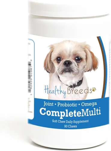 Miniatura 411 de Healthy Breeds Pug todo en uno multivitamínico suave masticable 60