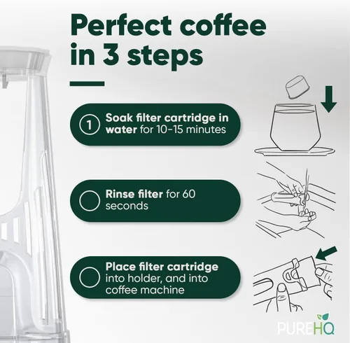 Miniatura 6 de PureHQ - Kit de iniciación Keurig de repuesto para cafeteras Keurig 2.0 K200, K250, K35, K-Duo, K Duo Hot & Iced Gen 2 y K-Compact - Incluye soporte