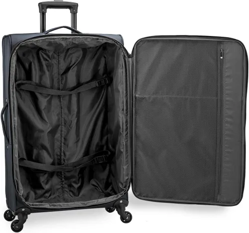 Miniatura 2 de US Traveler - Equipaje extensible con ruedas giratorias y costado blando Anzio Gris oscuro US08120G