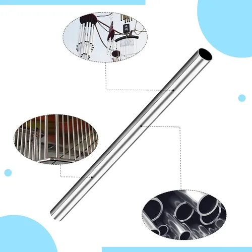 Miniatura 3 de 8 tubos de tubo capilar de acero inoxidable 304 de 0.079 in de diámetro exterior de 0.012 in, grosor de pared de 9.843 in de longitud, tubo soldable