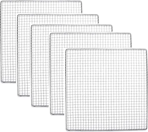 Miniatura 6 de 3 bandejas de acero inoxidable compatibles con deshidratador Excalibur repuesto UPGRADE Food Shelf Mesh Screen by Bright Kitchen