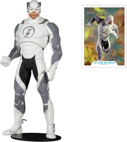 Miniatura 3 de McFarlane Toys DC Multiverse The Flash 'Hot Pursuit' - Figura de acción de 7 pulgadas