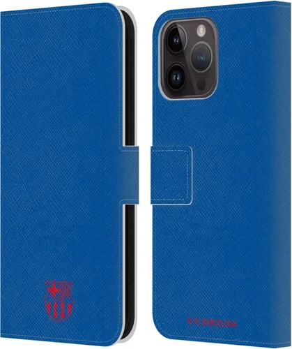 Miniatura 76 de Head Case Designs Funda de piel con licencia oficial del FC Barcelona Barca Crest Patterns, tipo cartera, compatible con Apple iPhone 11