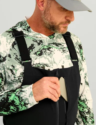 Miniatura 5 de HUK Overol de pesca para hombre, resistente al viento y al agua