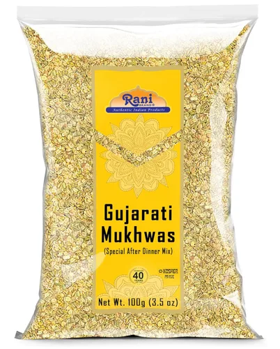 Miniatura 16 de Rani Gujarati Mukhwas (Mezcla Especial para Después de la Cena) 400 g (14 oz) ~ Vegano Kosher Sin Colorantes De Origen Indio