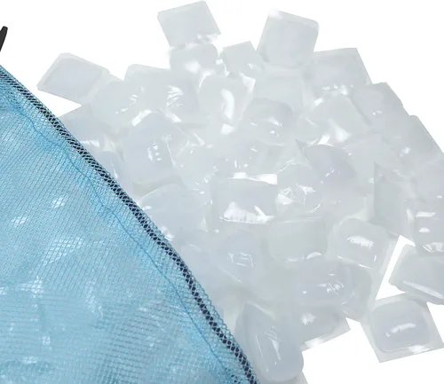 Miniatura 2 de Cooler Cubes - Bolsa de hielo de 5 libras - Cubos de hielo reutilizables y recongelables