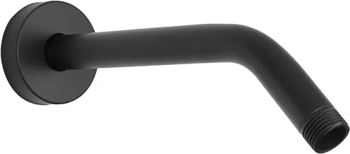 Miniatura 17 de Brazo de ducha HarJue con brida y cinta de teflón, brazo de extensión de tubo de ducha montado en la pared de acero inoxidable 304 para cabezal