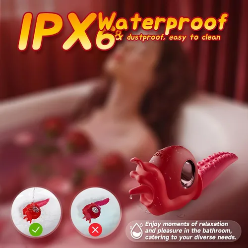 Miniatura 5 de Sex Toys - Vibradores para adultos para mujeres, vibrador de presión de lengua, vibrador de calentamiento, juguete sexual con 10 lamiendo