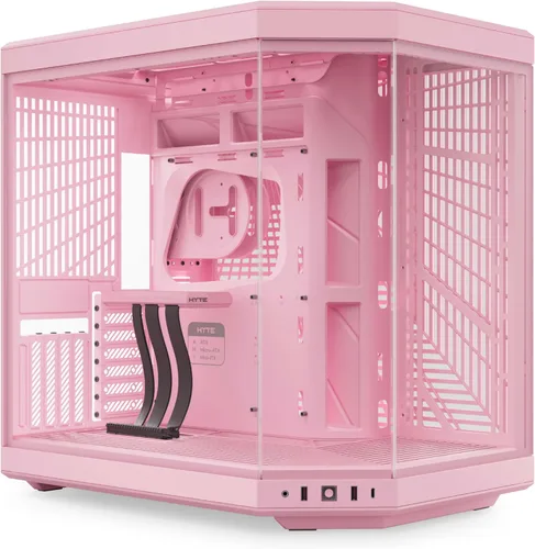 Miniatura 14 de HYTE Y70 - Caja ATX de torre intermedia Touch Infinite de doble cámara con estética moderna y pantalla táctil LCD de 2.5K integrada, color negro