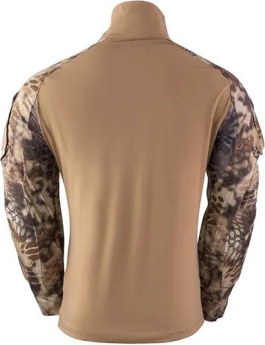 Miniatura 2 de Kryptek Men's Tactical Rugby Half Zip, Long Sleeve Shirt