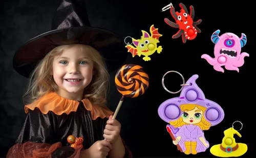 Miniatura 4 de Paquete de 30 unidades a granel para ansiedad de burbujas para adolescentes y niños, suministros pequeños para fiestas de cumpleaños, Halloween