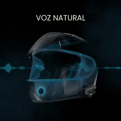 Miniatura 10 de Cardo PACKTALK Edge - Intercomunicador de auriculares con sistema de comunicación Bluetooth para motocicleta, paquete doble