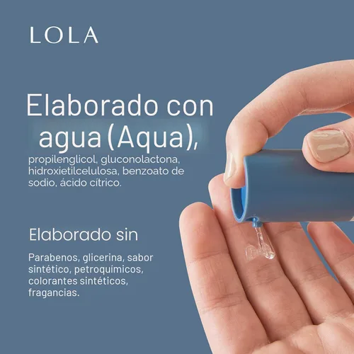 Miniatura 3 de LOLA Lubricante personal a base de agua, lubricante sin perfume para parejas, suave, pH equilibrado, antiadherente, fácil de limpiar, para mujeres