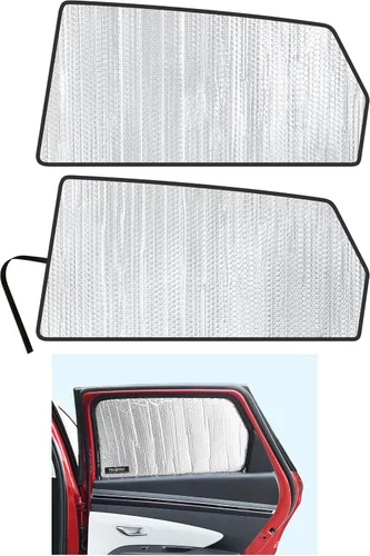 Miniatura 12 de YelloPro - Parasol reflectante para parabrisas delantero de ajuste personalizado para Hyundai Tucson 2022, 2023, 2024, 2025, 2026, híbrido, SUV