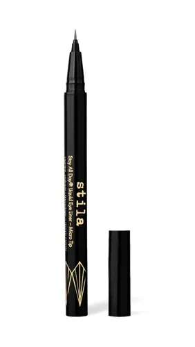 Miniatura 15 de stila Delineador de ojos líquido impermeable, maquillaje que permanece todo el día con punta de pincel fina acabado satinado duradero, a prueba