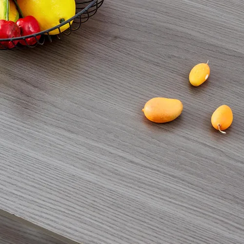 Miniatura 4 de Mesas de centro modernas de 2 niveles rectangulares de madera con amplio almacenamiento, perfectas para sala de estar, decoración de sala