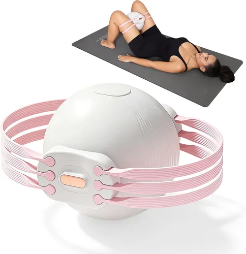 Miniatura 8 de Maestro de muslos y entrenador de suelo pélvico para mujeres, entrenador de cadera Kegel ejercitador – Fortalece los músculos del suelo pélvico, Gris